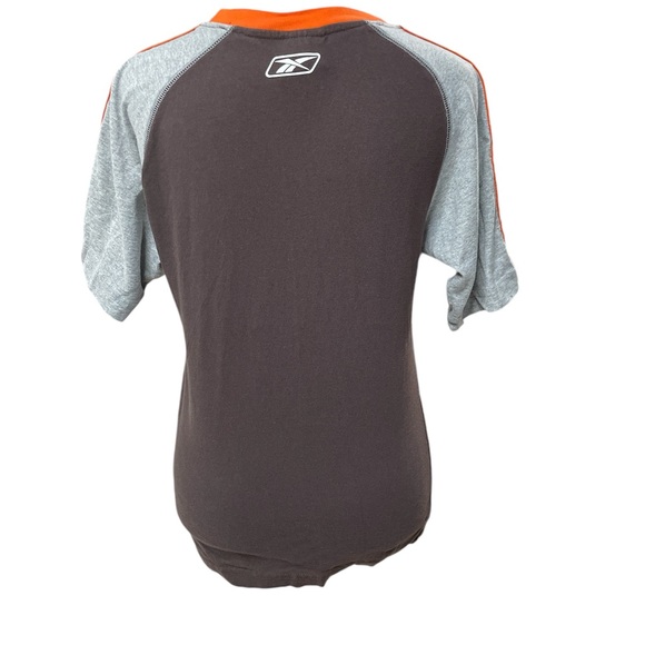 NFL Brown & Orange Cleveland Browns Logo Short Sleeve Tee Boy's Size M 10/12 - Picture 3 of 14